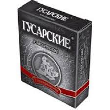 ПРЕЗЕРВАТИВЫ ЛАТЕКСНЫЕ С СИЛИКОНОВОЙ СМАЗКОЙ ГУСАРСКИЕ / PREZERVATIVI LATEKSNIE S SILIKONOVOY SMAZKOY GUSARSKIE
