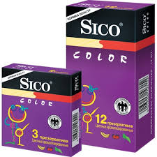 ПРЕЗЕРВАТИВЫ SICO COLOR / PREZERVATIVI SICO COLOR