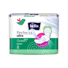 ПРОКЛАДКИ ГИГИЕНИЧЕСКИЕ BELLA PERFECTA MAXI GREEN SILKY DRAI / PROKLADKI GIGIENICHESKIE BELLA PERFECTA MAXI GREEN SILKY DRAI