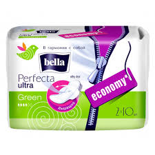ПРОКЛАДКИ ГИГИЕНИЧЕСКИЕ BELLA PERFECTA MAXI GREEN SILKY DRAI / PROKLADKI GIGIENICHESKIE BELLA PERFECTA MAXI GREEN SILKY DRAI