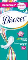 ПРОКЛАДКИ ГИГИЕНИЧЕСКИЕ ЖЕНСКИЕ DISCREET / PROKLADKI GIGIENICHESKIE ZHENSKIE DISCREET