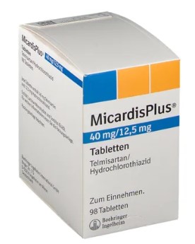 МИКАРДИС Плюс (Телмисартан и Гидрохлоротиазид) / MICARDIS Plus (Hydrochlorothiazid + Telmisartan)