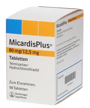 МИКАРДИС Плюс (Телмисартан и Гидрохлоротиазид) / MICARDIS Plus (Hydrochlorothiazid + Telmisartan)