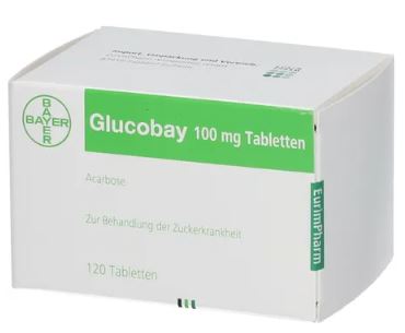 ГЛЮКОБАЙ (акарбоза) / GLUCOBAY (acarbose)