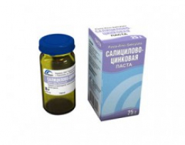 САЛИЦИЛОВО-ЦИНКОВАЯ ПАСТА / SALICYLIC-ZINC PASTA