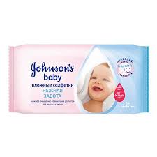 САЛФЕТКИ ВЛАЖНЫЕ JOHNSONS BABY НЕЖНАЯ ЗАБОТА / SALFETKI VLAZHNIE JOHNSONS BABY NEZHNAYA ZABOTA