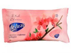 САЛФЕТКИ ВЛАЖНЫЕ DE LUXE / SALFETKI VLAZHNIE DE LUXE