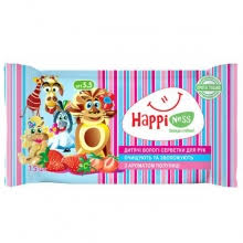 САЛФЕТКИ ВЛАЖНЫЕ  HAPPINESS / SALFETKI VLAZHNIE  HAPPINESS