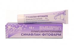 СИНАФЛАН-Фитофарм (Флуоцинолона ацетонид) / SYNAFLAN-Phytopharm