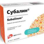 Субалін продукт функціон.харчовий N10 фл.