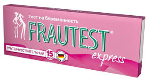 ТЕСТ ДЛЯ ОПРЕДЕЛЕНИЯ БЕРЕМЕННОСТИ В МОЧЕ FRAUTEST / TEST DLYA OPREDELENIYA BEREMENNOSTI V MOCHE FRAUTEST