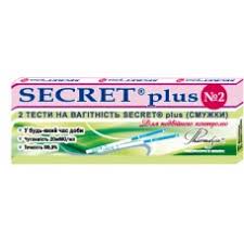 ТЕСТ ДЛЯ ОПРЕДЕЛЕНИЯ БЕРЕМЕННОСТИ В МОЧЕ SECRET PLUS / TEST DLYA OPREDELENIYA BEREMENNOSTI V MOCHE SECRET PLUS