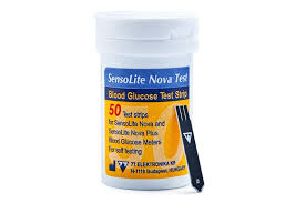 Тест-полоски SENSOLITE NOVA TEST / Test-strips SENSOLITE NOVA TEST