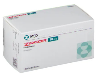 ЗОКОР (Симвастатин) / ZOCOR (Simvastatin)