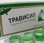 ТРАВИСИЛ ЛЕДЕНЦЫ со вкусом мяты / TRAVISIL LEDENTSI so vkusom myati