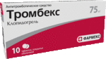 ТРОМБЕКС (Клопидогрел) / TROMBEX