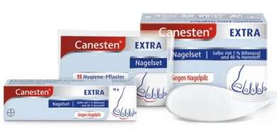 КАНЕСТЕН ЭКСТРА набор для лечения грибка ногтей (Клотримазол) / CANESTEN EXTRA nail set for the treatment of nail fungus (Clotrimazole)