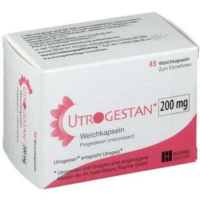 УТРОЖЕСТАН (Прогестерон) / UTROGESTAN (Progesterone)