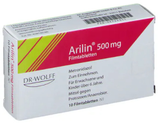 АРИЛИН таблетки (Метронидазол) / ARILIN tablets (Metronidazole)