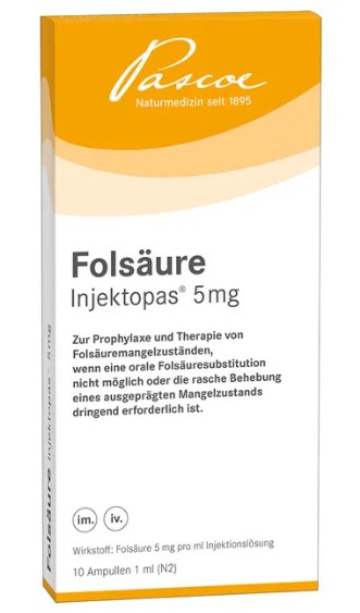 ФОЛИЕВАЯ КИСЛОТА Инъектопас / FOLIC ACID Injektopas