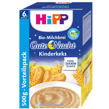 КАША МОЛОЧНАЯ С ПЕЧЕНЬЕМ СПОКОЙНОЙ НОЧИ HIPP / KASHA MOLOCHNAYA S PECHENEM SPOKOYNOY NOCHI HIPP