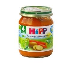 РАННЯЯ МОРКОВЬ С КАРТОФЕЛЕМ HIPP / RANNYAYA MORKOV S KARTOFELEM HIPP