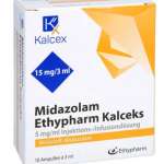 МИДАЗОЛАМ-Этифарм Калчекс / MIDAZOLAM-Ethypharm Kalceks