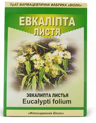 ЭВКАЛИПТА ЛИСТЬЯ / FOLIA EUCALYPTI