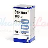 ЭГИЛОК (метопролол) / EGILOK (metoprolol)