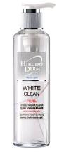 ГЕЛЬ ДЛЯ УМЫВАНИЯ ОТБЕЛИВАЮЩИЙ WHITE CLEAN серии HIRUDO DERM WHITE LINE / GEL DLYA UMIVANIYA OTBELIVAYUSHCHIY WHITE CLEAN serii HIRUDO DERM WHITE LINE