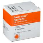 ФЕРРО САНОЛ дуоденал / FERRO SANOL duodenal тв. капсулы с гранулами. покр. кишечнорастворимой обол. 100 мг №100