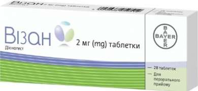 ВИЗАН, ВИЗАННА (Диеногест) / VISANNE (Dienogestum)