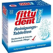 ФИТТИДЕНТ СУПЕР чистящие таблетки / FITTYDENT SUPER Reinigungstabletten