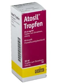 АТОСИЛ капли (прометазин) / ATOSIL (promethazine)