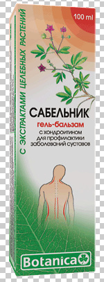 ГЕЛЬ-БАЛЬЗАМ с хондроитином профилактический сабельник / GEL-BALM