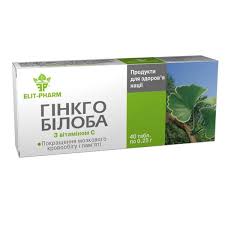 ГИНКГО БИЛОБА+С / GINKGO BILOBA+S
