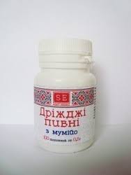 Пивные дрожжи с мумие / Brewer yeast
