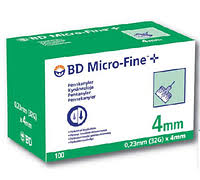 ИГЛЫ ДЛЯ ШПРИЦ-РУЧКИ BD MICRO-FINE PLUS / IGLI DLYA SHPRITS-RUCHKI BD MICRO-FINE PLUS