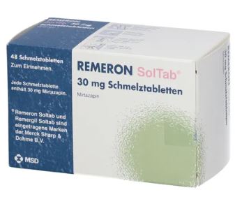 РЕМЕРОН СолТаб (миртазапин) / REMERON SolTab (mirtazapine)