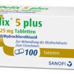 ДЕЛИКС Плюс / DELIX Plus табл. 5/25 мг №100