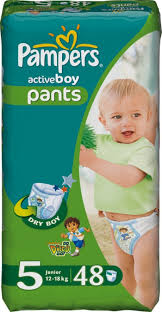 ПОДГУЗНИКИ ДЕТСКИЕ PAMPERS ACTIVE BOY PANTS / PODGUZNIKI DETSKIE PAMPERS ACTIVE BOY PANTS