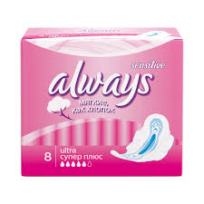 ПРОКЛАДКИ ЖЕНСКИЕ ГИГИЕНИЧЕСКИЕ ALWAYS ULTRA SENSITIVE / PROKLADKI ZHENSKIE GIGIENICHESKIE ALWAYS ULTRA SENSITIVE