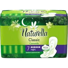 ПРОКЛАДКИ ГИГИЕНИЧЕСКИЕ ДЛЯ КРИТИЧЕСКИХ ДНЕЙ NATURELLA CAMOMILE CLASSIC NIGHT / PROKLADKI GIGIENICHESKIE DLYA KRITICHESKIH DNEY NATURELLA CAMOMILE CLASSIC NIGHT