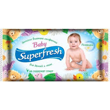 САЛФЕТКИ ВЛАЖНЫЕ SUPER FRESH / SALFETKI VLAZHNIE SUPER FRESH