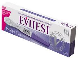 СТРУЙНЫЙ ТЕСТ-КАССЕТА ДЛЯ РАННЕЙ ДИАГНОСТИКИ БЕРЕМЕННОСТИ EVITEST HCG URINE PREGNANCY TEST / STRUYNIY TEST-KASSETA DLYA RANNEY DIAGNOSTIKI BEREMENNOSTI EVITEST HCG URINE PREGNANCY TEST