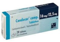 КАНДЕКОР комп (Кандезартан и Гидрохлоротиазид) / CANDECOR comp (Candesartan and Hydrochlorothiazide)