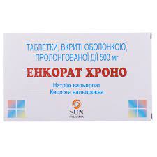 ЭНКОРАТ ХРОНО (Кислота вальпроевая) / ENCORATE CHRONO (valproic acid)