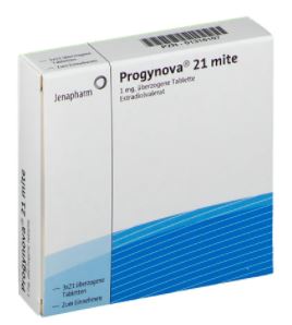 ПРОГИНОВА майт (Эстрадиол) / PROGYNOVA mite (Estradiol)