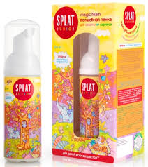 Жидкое средство гигиены полости рта JUNIOR MAGIC FOAM серии JUNIOR SPLAT / Liquid oral hygiene product JUNIOR MAGIC FOAM