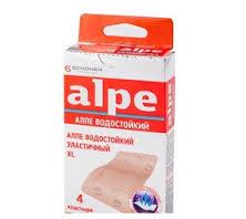 ПЛАСТЫРЬ МЕДИЦИНСКИЙ АЛПЕ ВОДОСТОЙКИЙ ЭЛАСТИЧНЫЙ / PLASTIR MEDITSINSKIY ALPE VODOSTOYKIY ELASTICHNIY